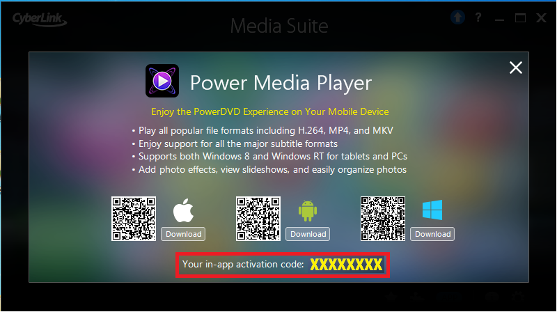 free activation key for powerdirector mobile
