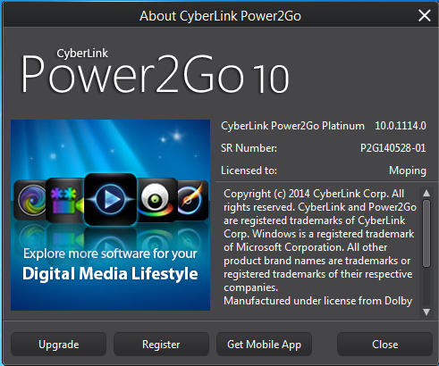 2016 cyberlink power media player serial number free