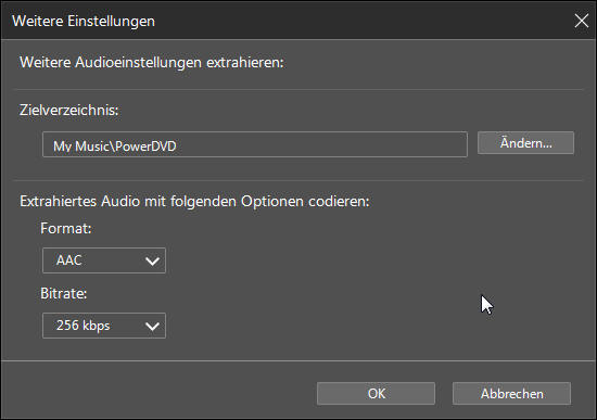 Weitere Einstellungen