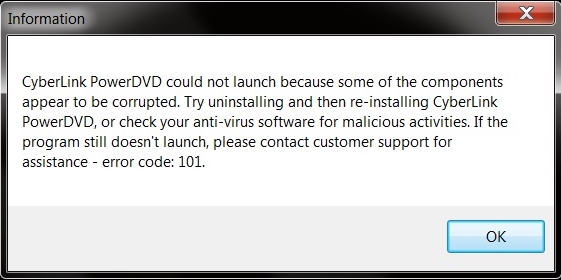 cyberlink powerdvd 14 virus
