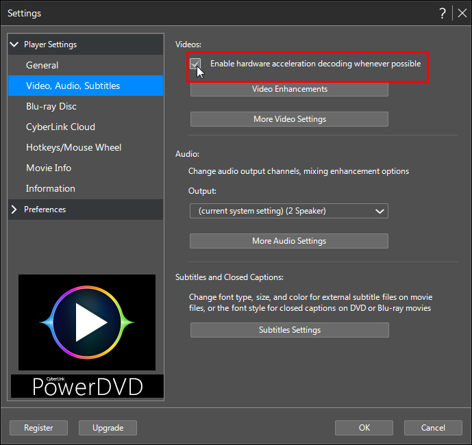 cyberlink powerdvd 16 cannot activate