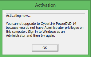 cyberlink powerdvd 15 error code 8000ffff